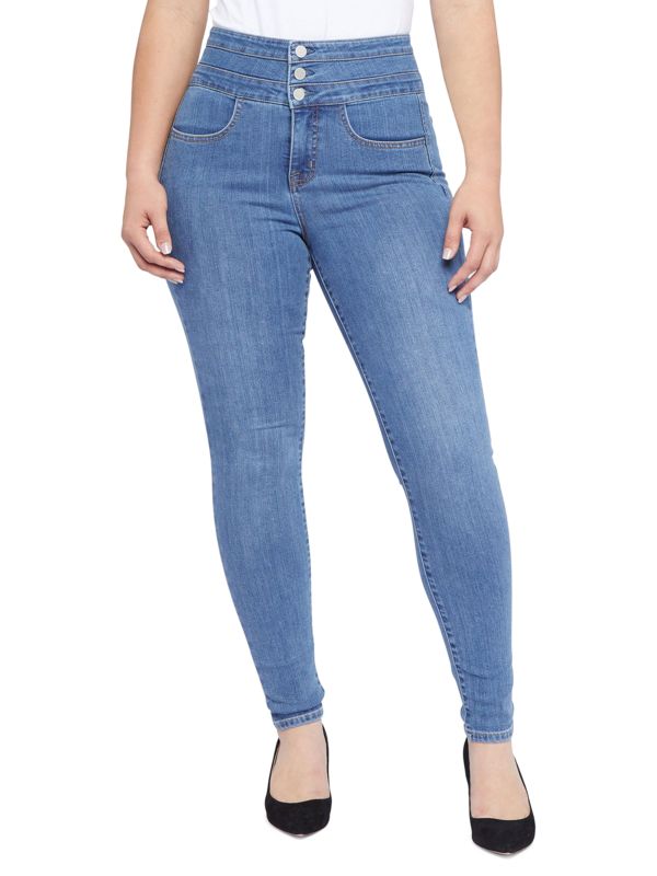 Seven7 Sunrise High Rise Skinny Jeans